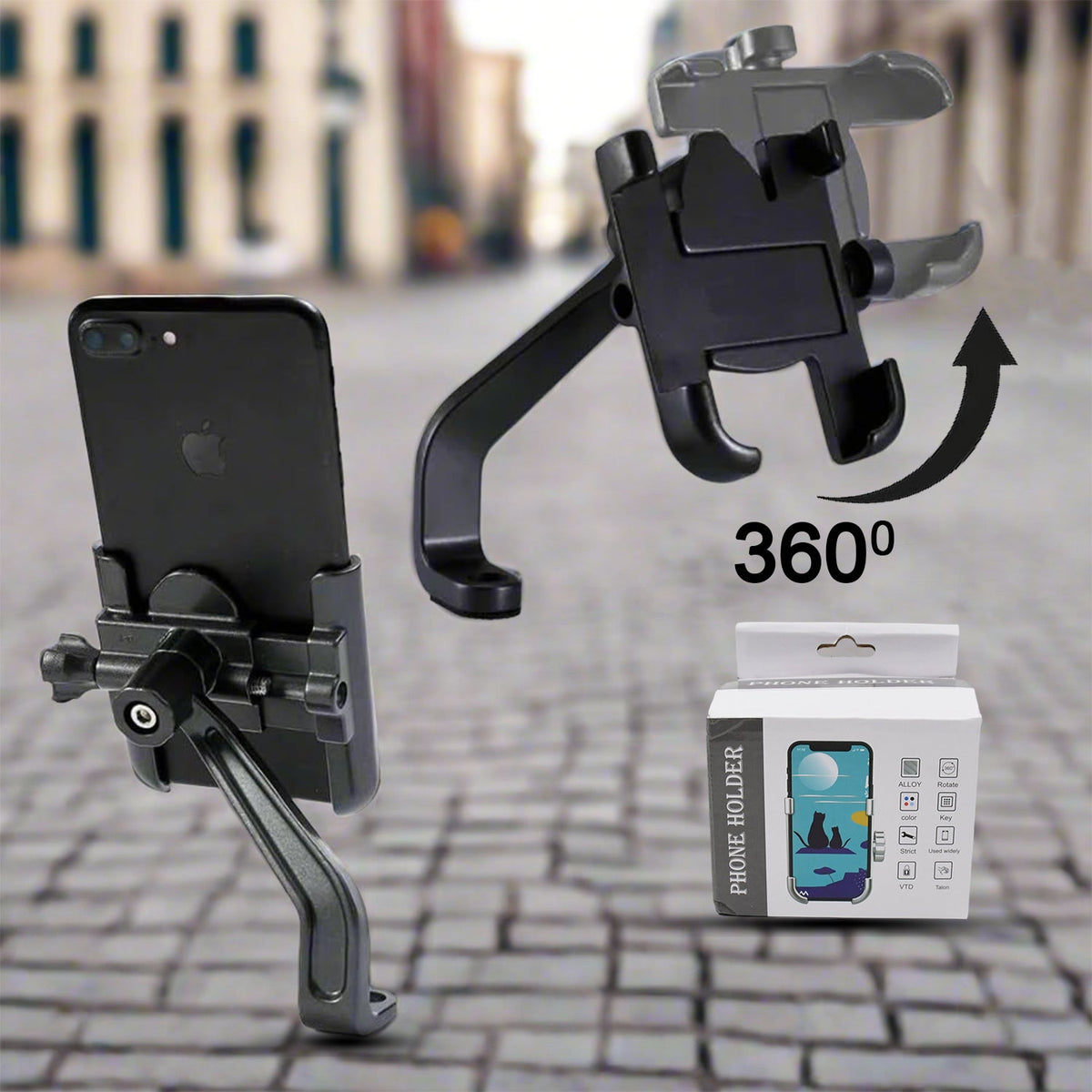 Phonix MotoFlex 360 Bike Phone Holder