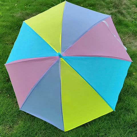 Coofay Colorful J-Shaped Handle Umbrella