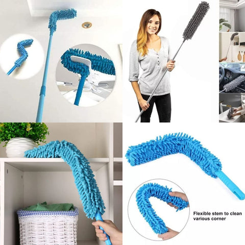 Dusture Classic Foldable Microfiber Fan Cleaning Brush