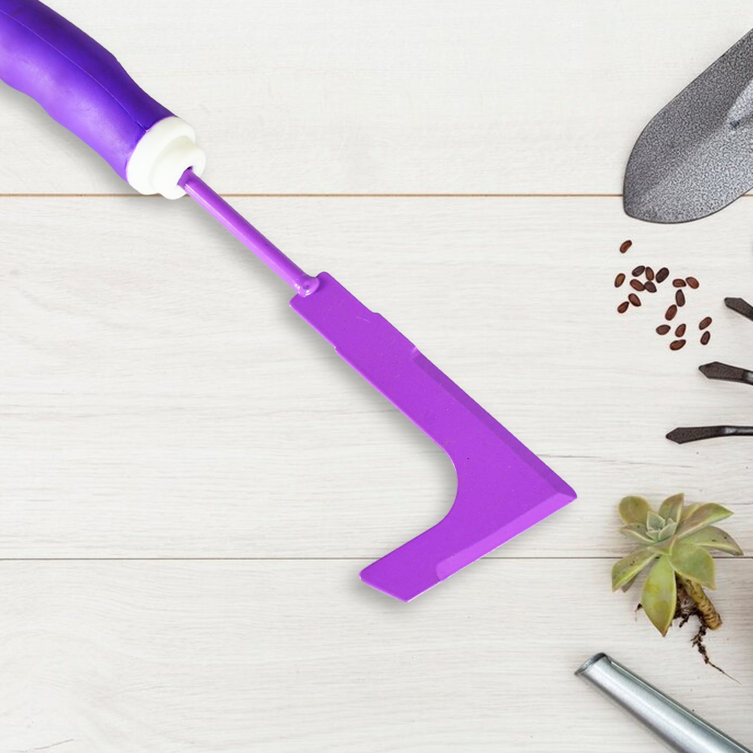 Pogrovea Gardening Rake-Purple