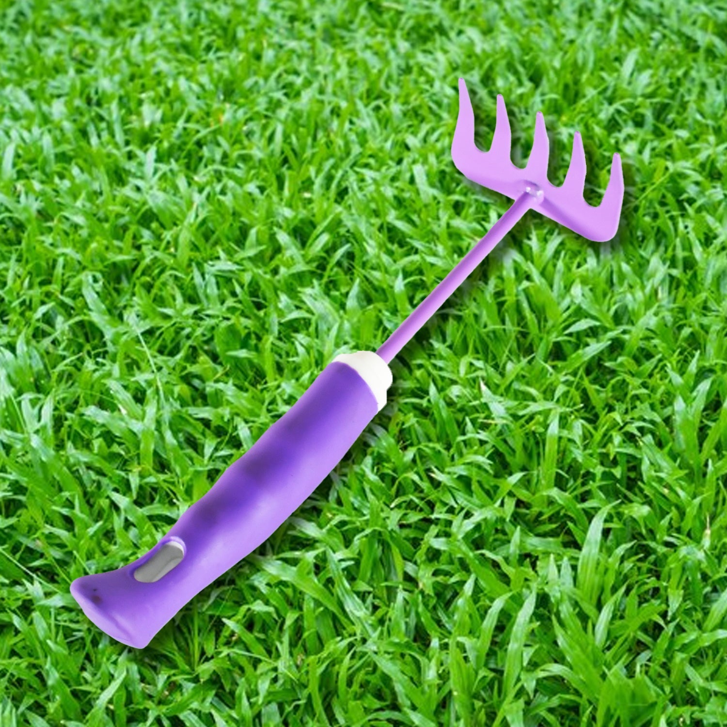 Pogrovea Gardening Rake-Purple