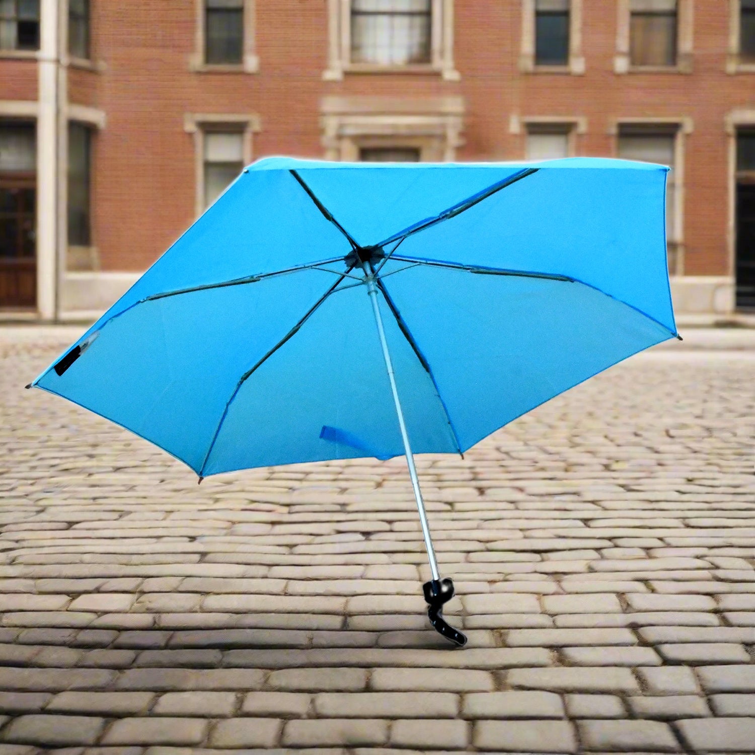 Classic 3 Fold Umbrella - Light Blue