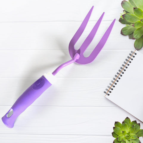 Pogrovea Gardening Rake-Purple