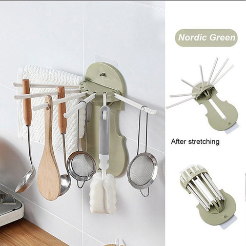 StorEase LuxSpin PullOut Hanger Wall Hook – Premium Multifunctional Organizer 7.0