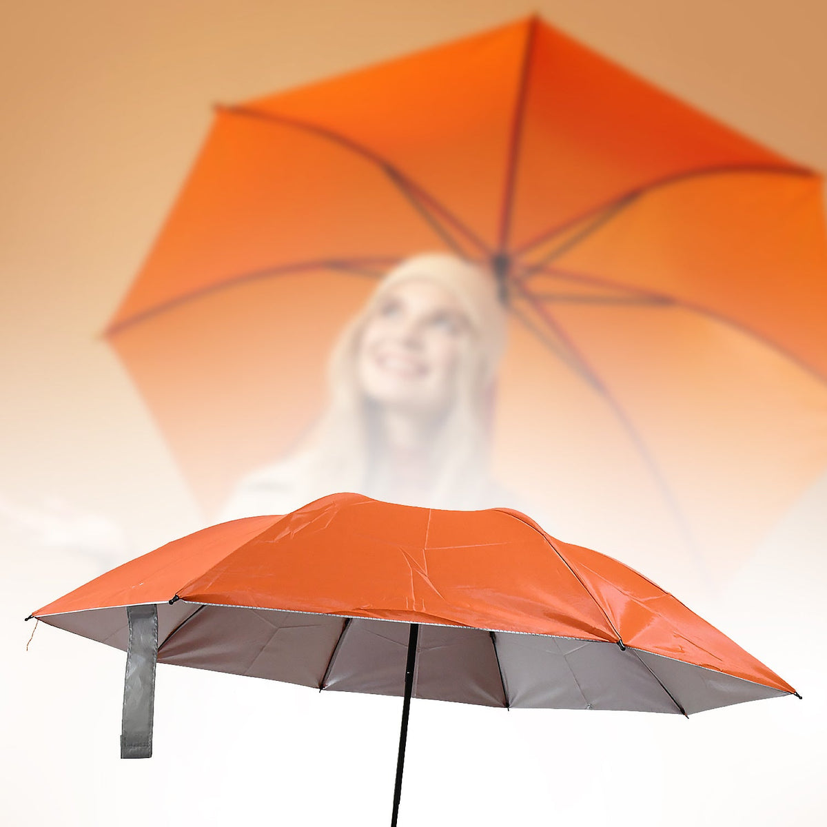 Quirky Ms. Carrot Banana Umbrella