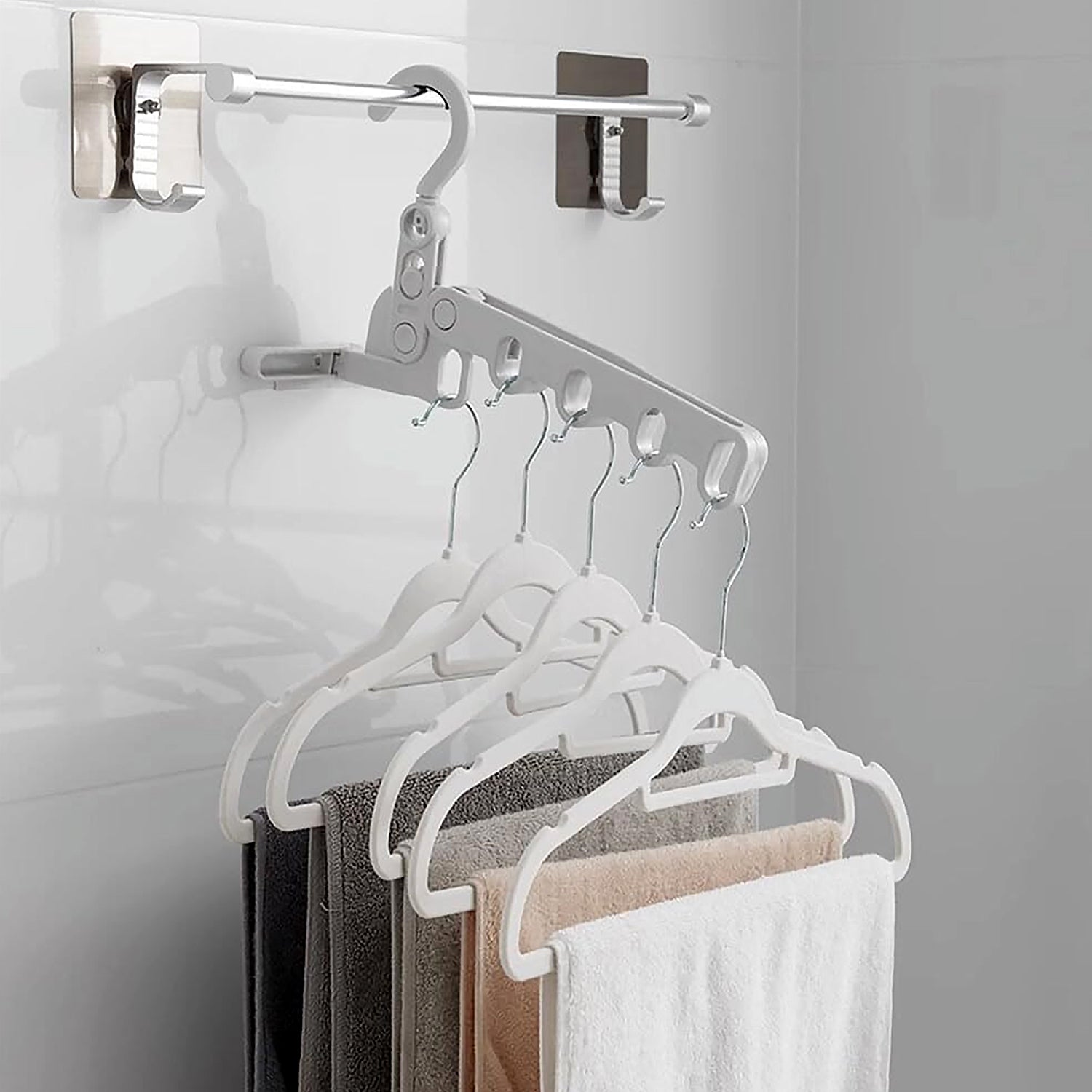 StorEase 5-in-1 Space Saving Cloth Hanger