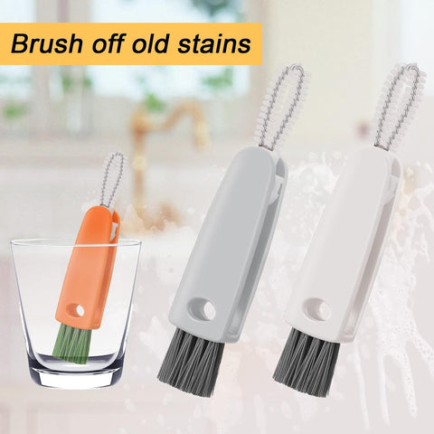 Dusture Triple Action Small Cleaning Brush 3.0