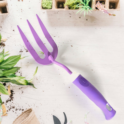 Pogrovea Gardening Rake-Purple