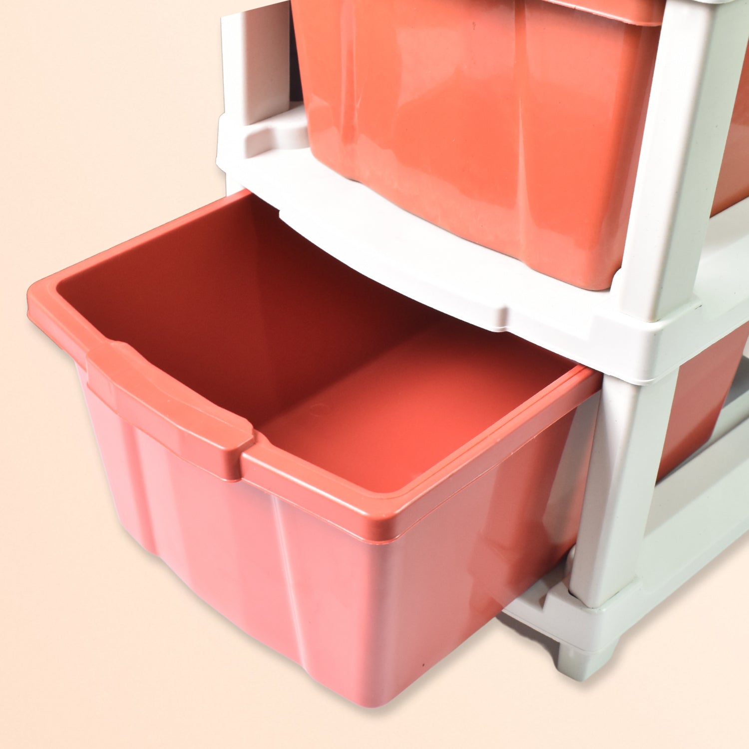 StorEase All Purpose Storage Drawers - Red 5.0