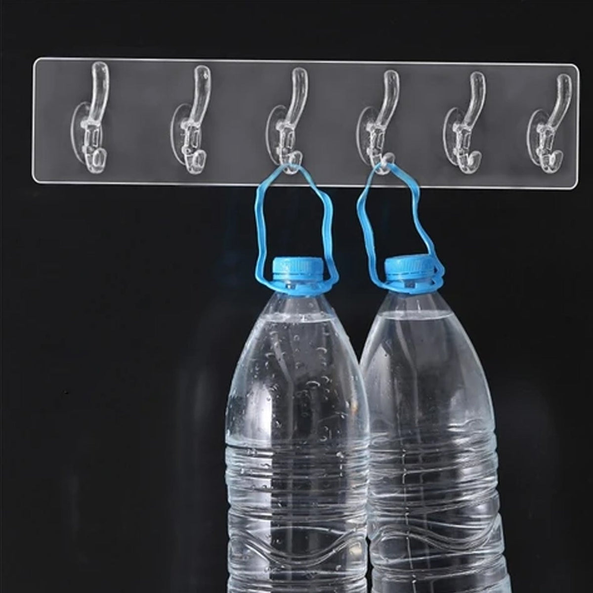 StorEase Transparent Heavy Duty Hooks 6.0