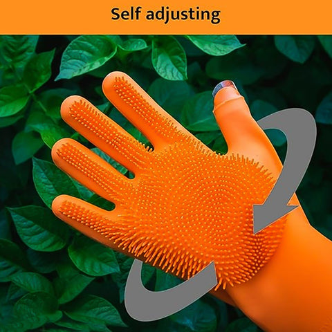 Silicone Scrubbing Gloves 1.0