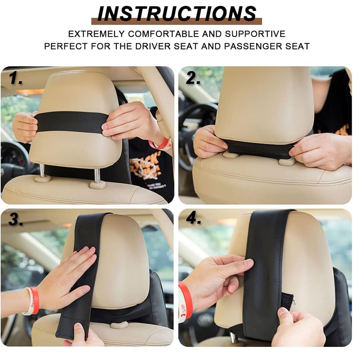 Car Memory Foam Neck Rest