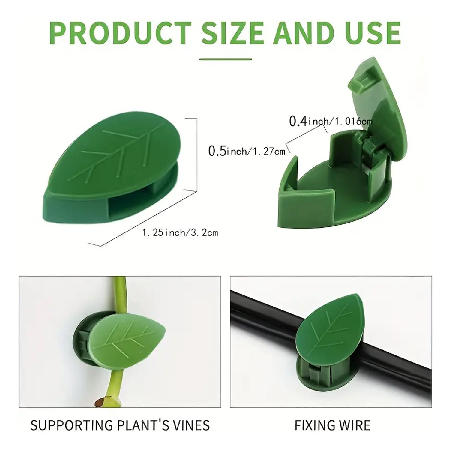 Pogrovea Plant Climbing Clips - 10