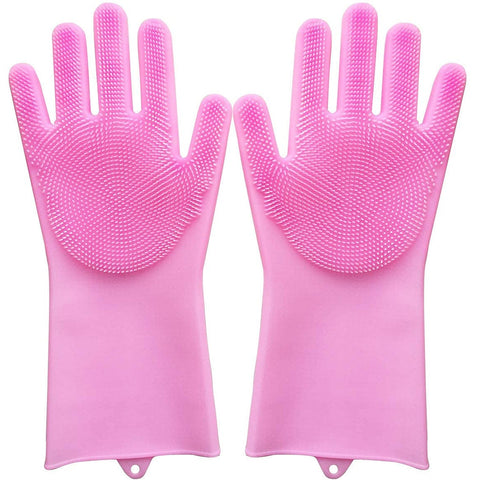 Silicone Scrubbing Gloves