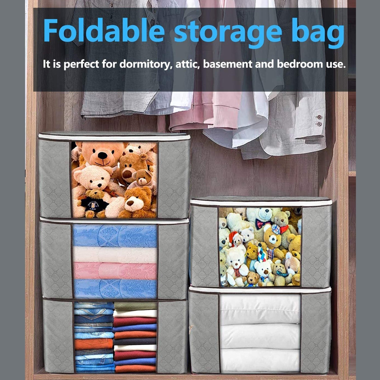 Versatile travel storage bag for clothes and accessories