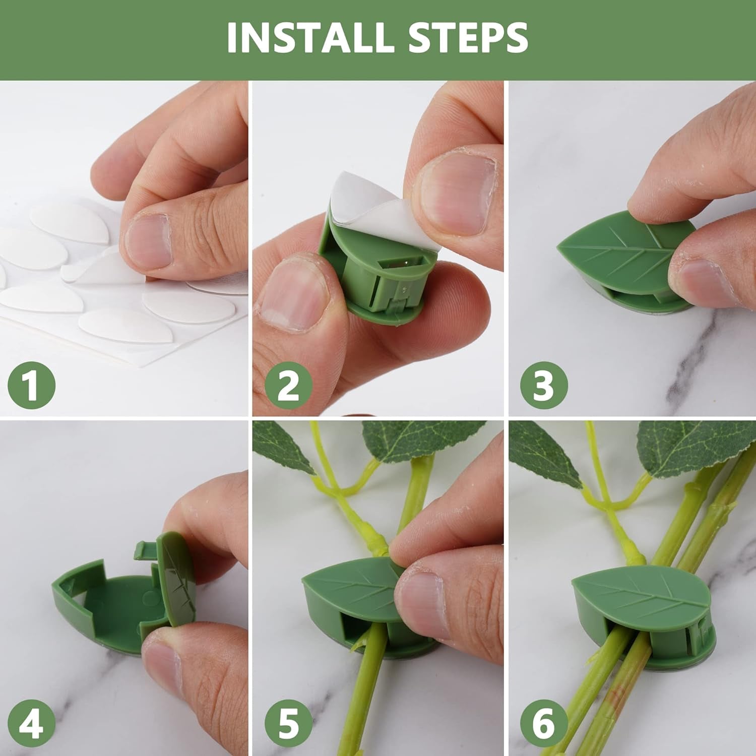 Pogrovea Plant Climbing Clips - 10