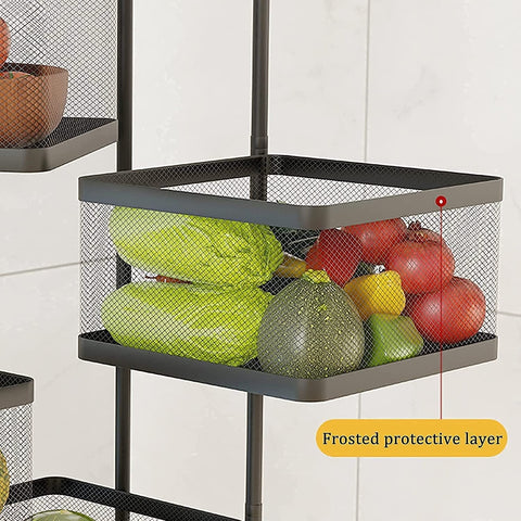 StorEase Premium 3-Layer RegalCart Storage & Organizer