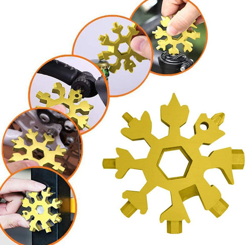 Toolzi 18-in-1 Snowflake Multi-Tool