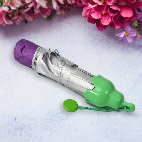 Quirky Ms. Mini Eggplant Umbrella