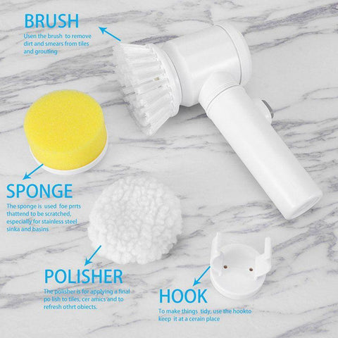 Brusheezy Multipurpose Magic Electric Brush