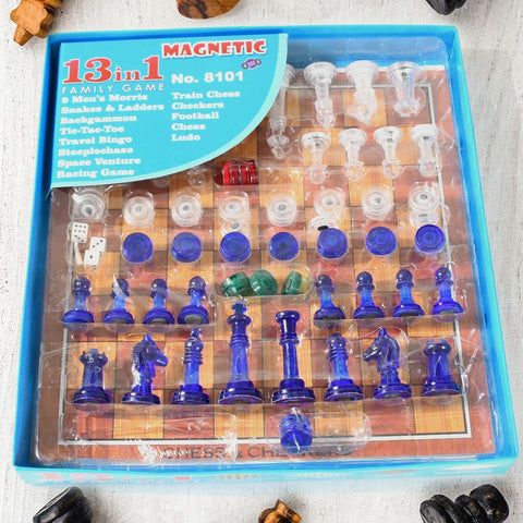 13 Board Game Family Fun Set