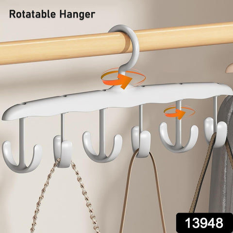 StorEase Multi-Functional 12 Hooks Hanger