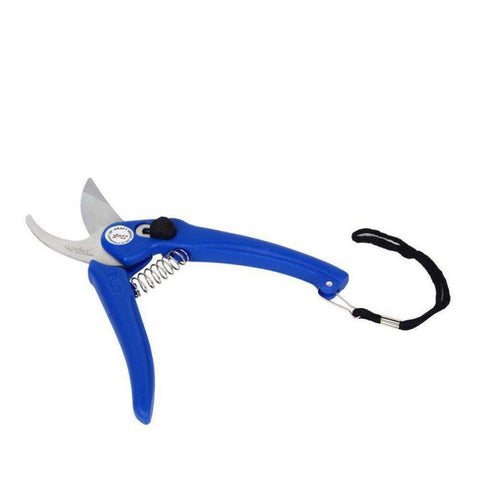 Stainless steel garden scissors with ergonomic handle for comfort