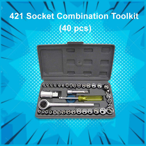 Toolzi Socket Pro 40 ToolKit Set