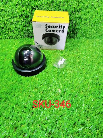 Dummy CCTV camera used for home security simulation