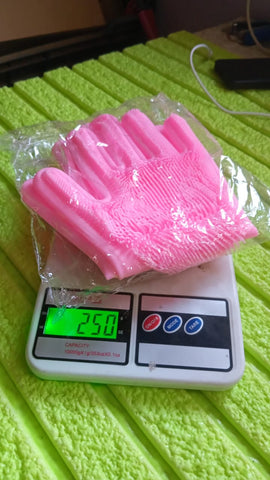 Silicone Scrubbing Gloves