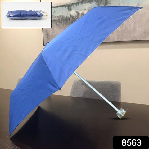 Classic 3 Fold Umbrella - Blue