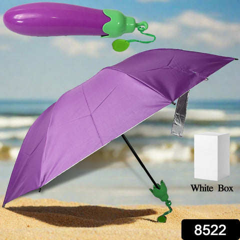 Quirky Ms. Mini Eggplant Umbrella